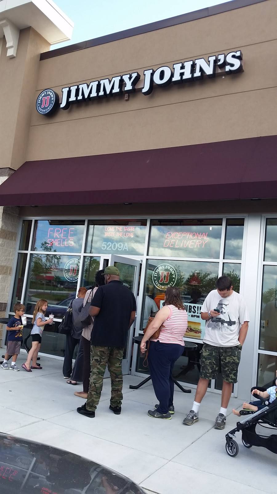 Jimmy Johns | meal delivery | 5209 Campbell Blvd Ste A, Nottingham, MD 21236, USA | 4109319300 OR +1 410-931-9300