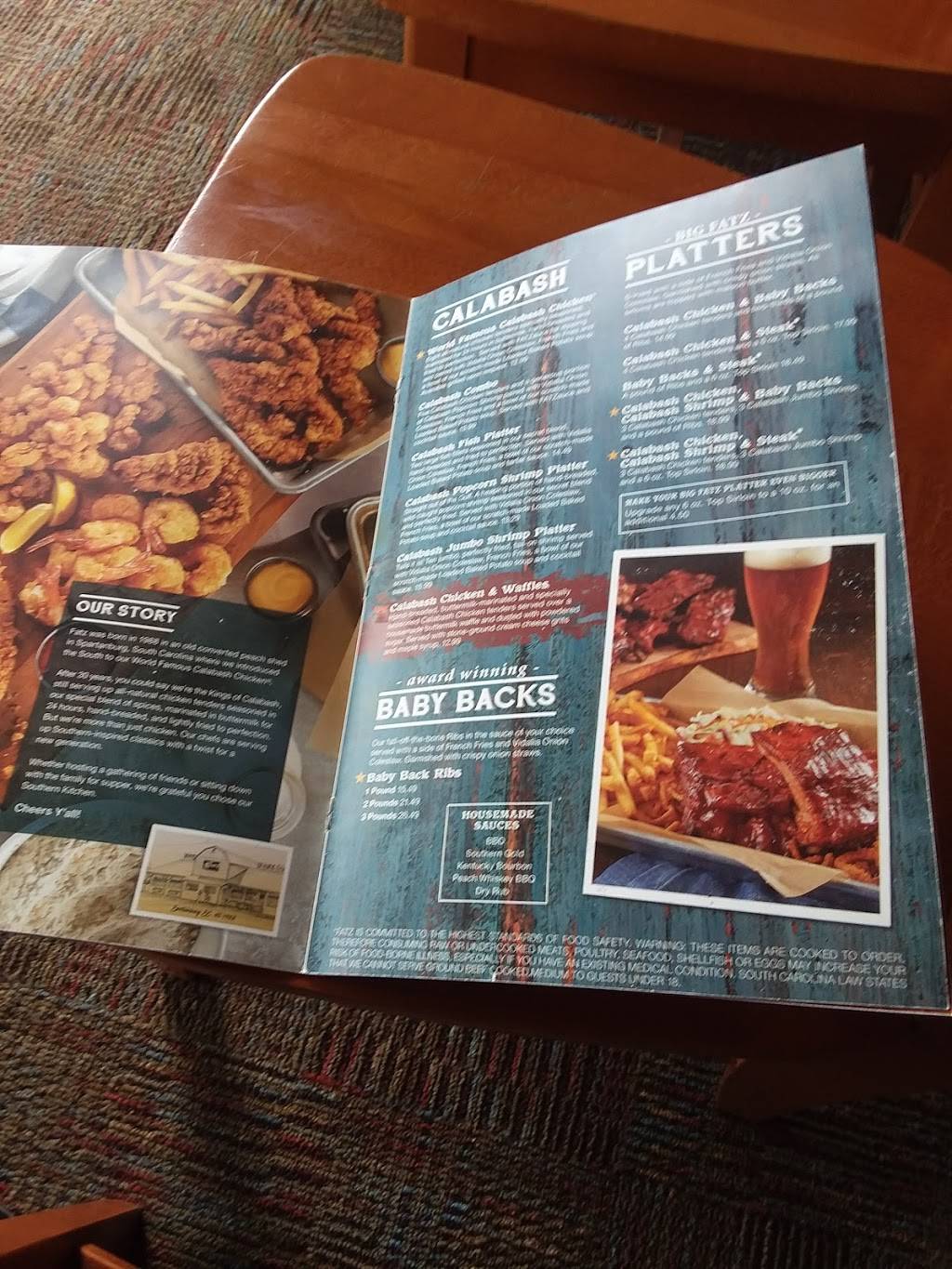 Fatz | restaurant | 1615 Sandifer Blvd, Seneca, SC 29678, USA | 8648881009 OR +1 864-888-1009