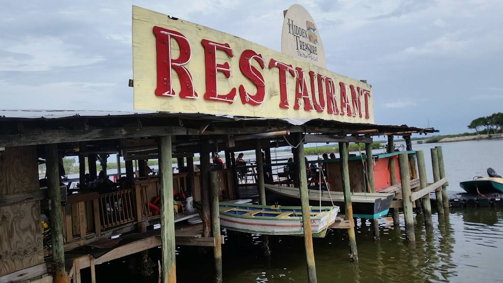 Hidden Treasure Tiki Bar & Grill | restaurant | 5993 S Ridgewood Ave, Port Orange, FL 32127, USA | 3867569565 OR +1 386-756-9565