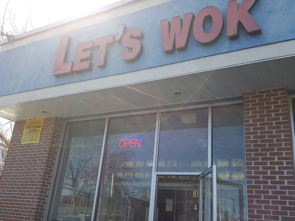 Lets Wok | restaurant | 6258 N Broad St, Philadelphia, PA 19141, USA | 2155499388 OR +1 215-549-9388