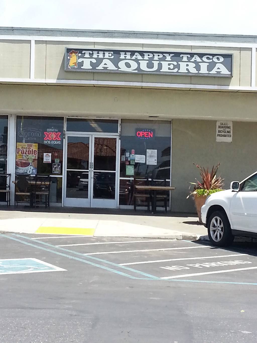 The Happy Taco Taqueria | restaurant | 184 San Mateo Rd, Half Moon Bay, CA 94019, USA | 6507265480 OR +1 650-726-5480