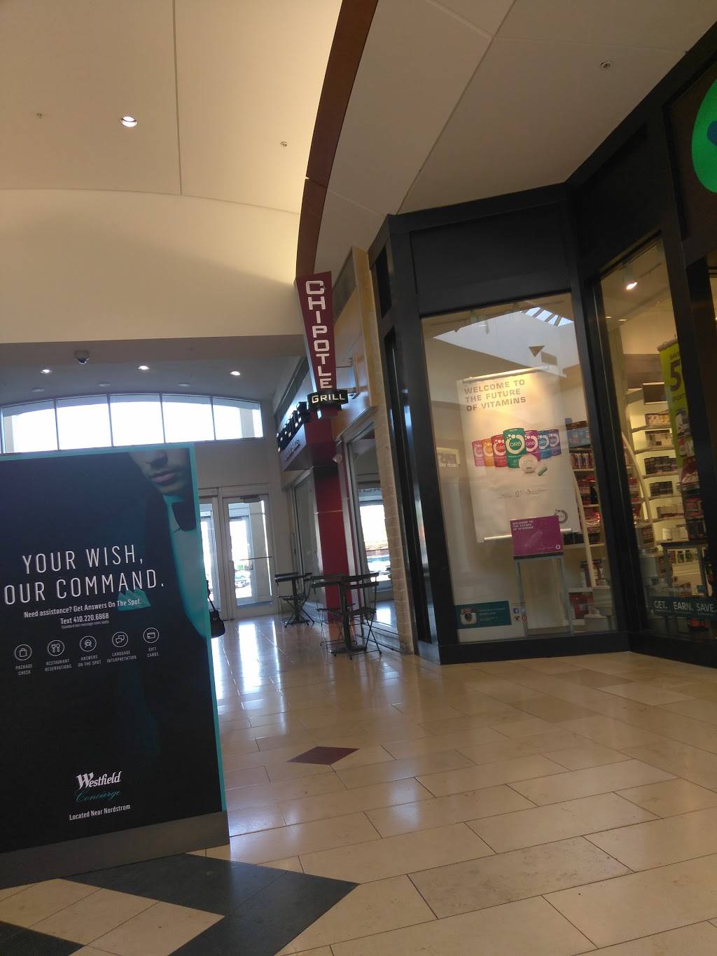 Chipotle Mexican Grill | restaurant | 2002 Annapolis Mall Spc 185, Annapolis, MD 21401, USA | 4108971925 OR +1 410-897-1925