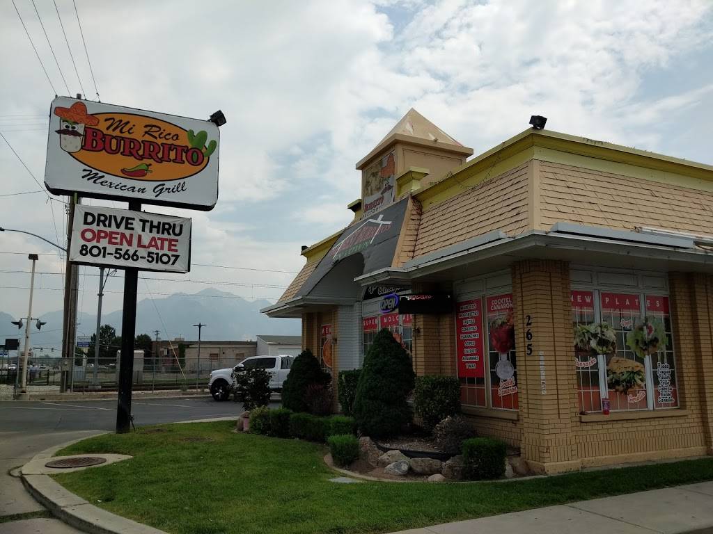 Mi Rico Burrito | restaurant | 265 W 7200 S, Midvale, UT 84047, USA | 8015665107 OR +1 801-566-5107