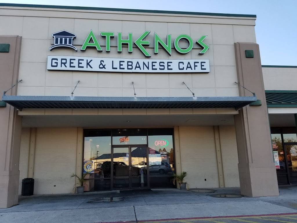 Athenos Greek & Lebanese Cafe | restaurant | 404 N Canal Blvd G, Thibodaux, LA 70301, USA | 9854922232 OR +1 985-492-2232