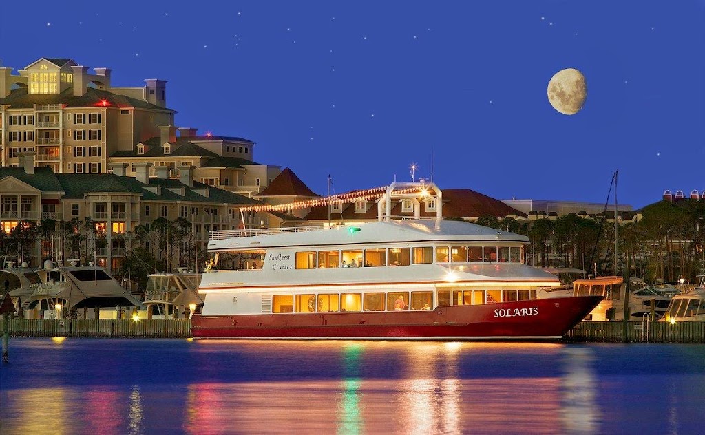 SunQuest Cruises SOLARIS Yacht | Destin Florida Wedding Venue | restaurant | 9300 US-98, Miramar Beach, FL 32550, USA | 8506502519 OR +1 850-650-2519