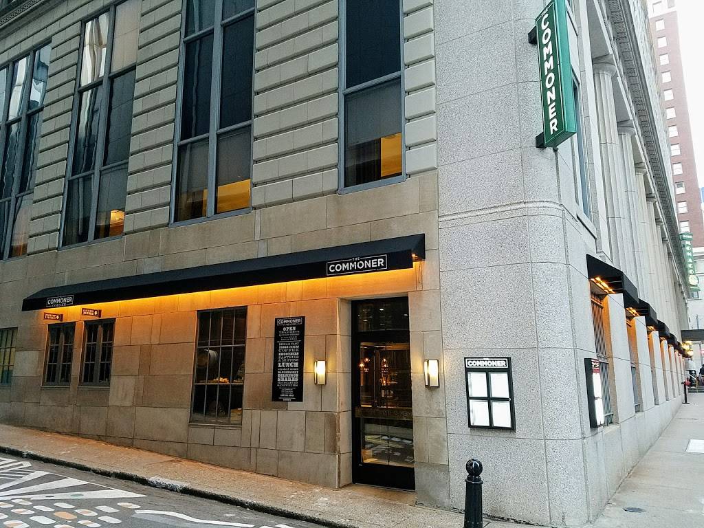 The Commoner | restaurant | 620 William Penn Pl, Pittsburgh, PA 15219, USA | 4122304800 OR +1 412-230-4800
