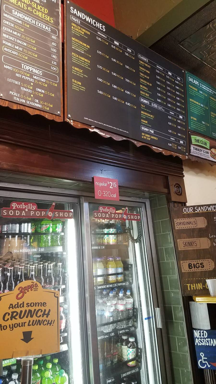 Potbelly Sandwich Shop | restaurant | 4300 Connecticut Ave NW, Washington, DC 20008, USA | 2022372892 OR +1 202-237-2892