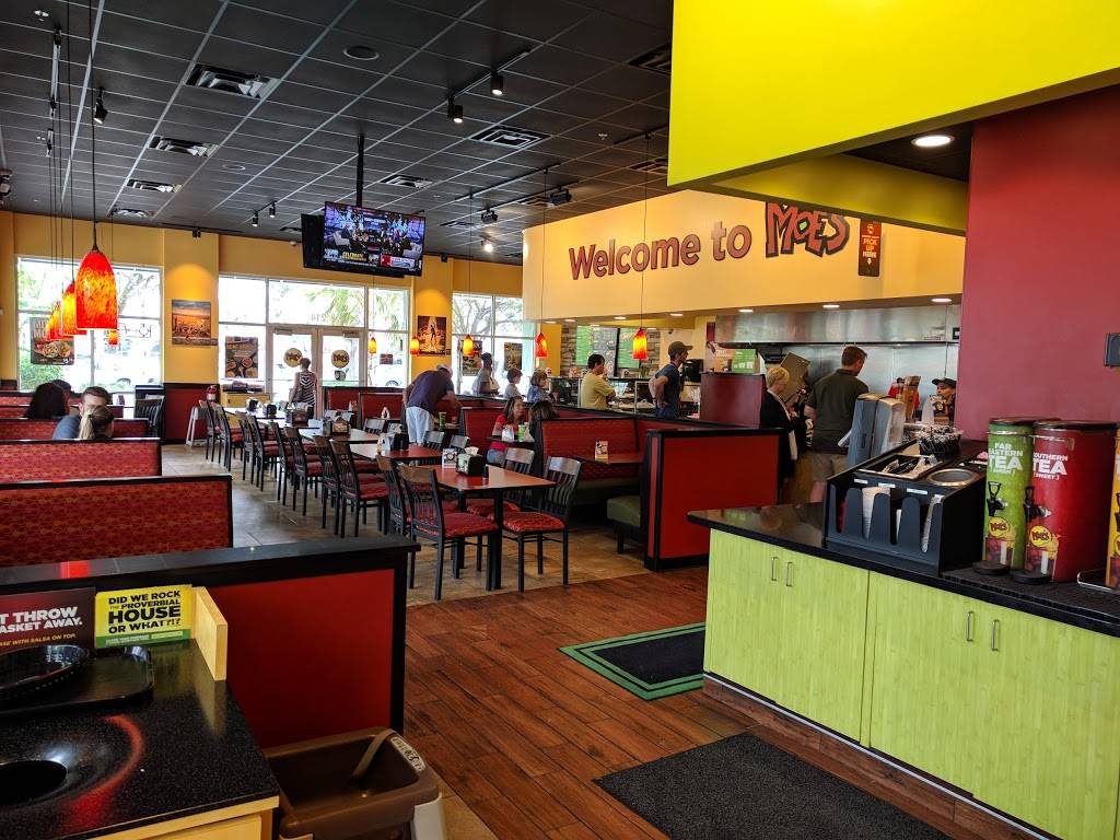 Moes Southwest Grill | restaurant | 250 Palm Coast Pkwy NE, Palm Coast, FL 32137, USA | 3865854020 OR +1 386-585-4020