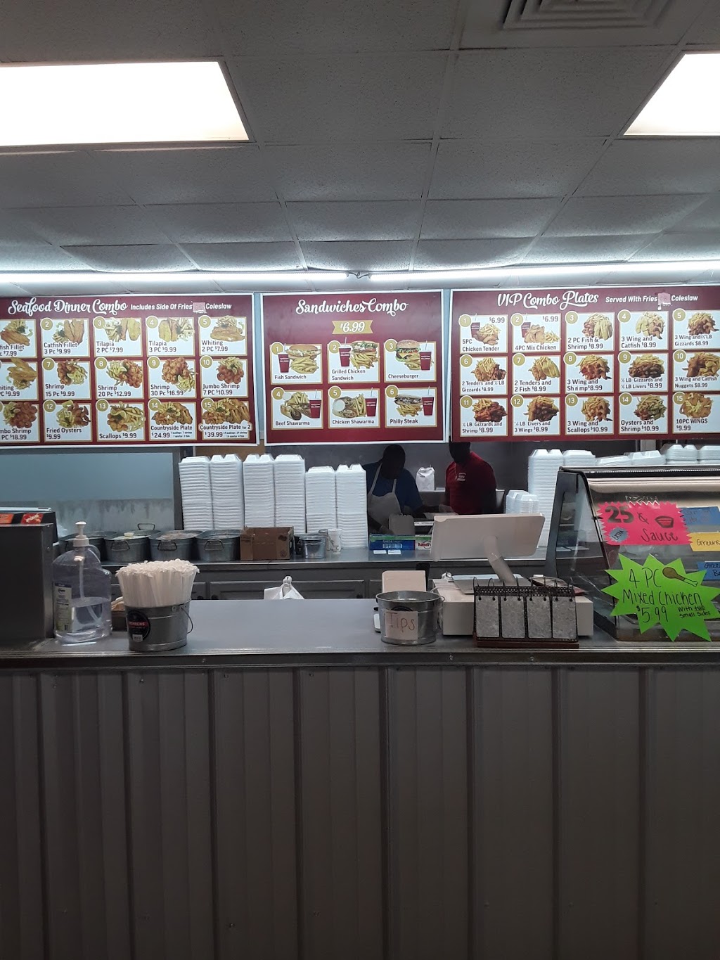 Countryside Fish & Chicken | restaurant | 796 N 1st St, Jesup, GA 31545, USA | 9124157111 OR +1 912-415-7111