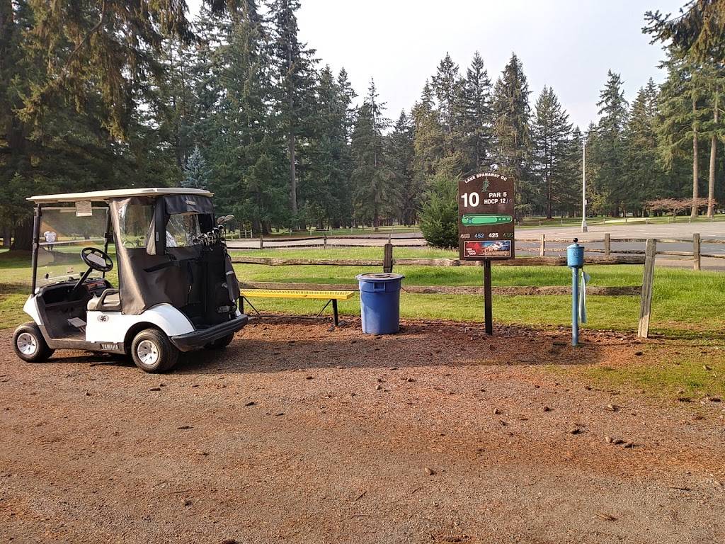 Lake Spanaway Golf Course | restaurant | 15602 Pacific Ave S, Tacoma, WA 98444, USA | 2535313660 OR +1 253-531-3660