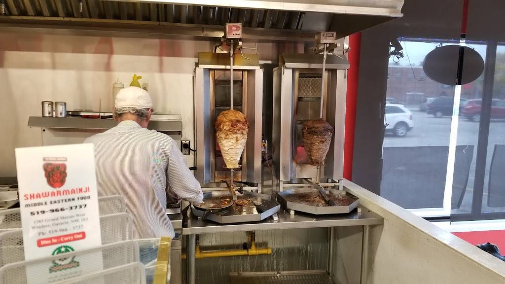 Shawarmanji | restaurant | 1285 Grand Marais Rd W, Windsor, ON N9E 1E1, Canada | 5199663737 OR +1 519-966-3737