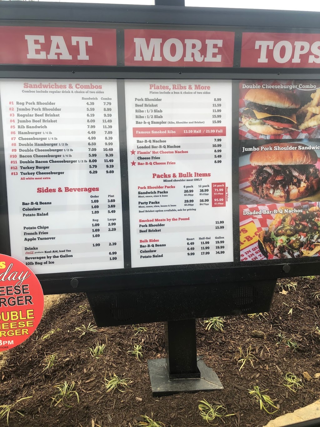 Tops BBQ at Bartlett | restaurant | 6745 Stage Rd, Bartlett, TN 38134, USA | 9015904068 OR +1 901-590-4068