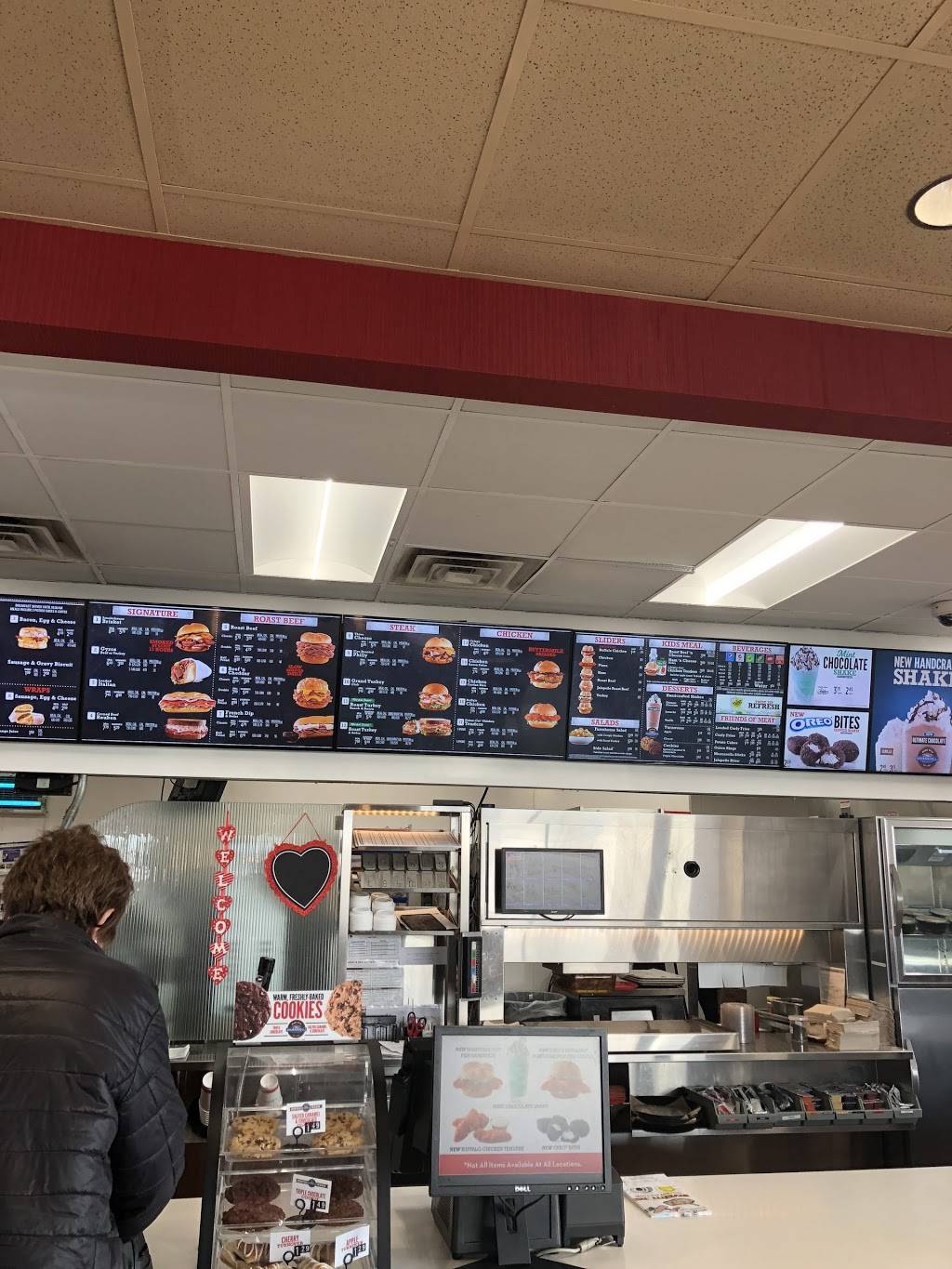 Arbys | restaurant | 5115 N 300 E, Whiteland, IN 46184, USA | 3175358829 OR +1 317-535-8829