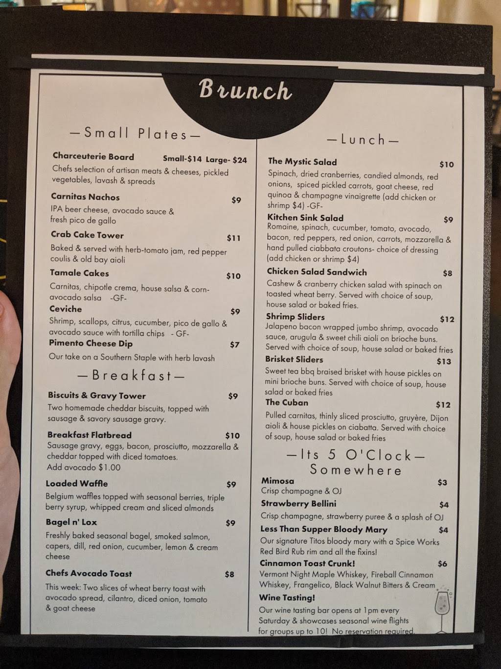 The Mystic Kitchen & Tasting Room | restaurant | 306 N Center St #102, Bloomington, IL 61701, USA | 3095852344 OR +1 309-585-2344