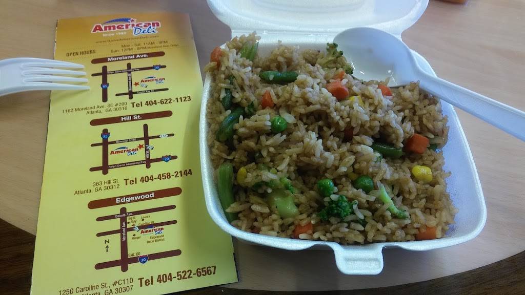 American Deli | meal takeaway | 1162 Moreland Ave SE, Atlanta, GA 30316, USA | 4046221123 OR +1 404-622-1123