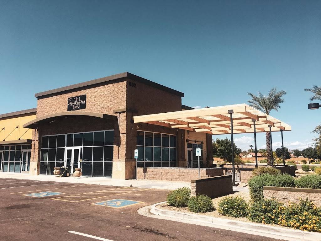 Copper & Logs | restaurant | 832 S Greenfield Rd Suite 101, Gilbert, AZ 85296, USA | 4805904260 OR +1 480-590-4260