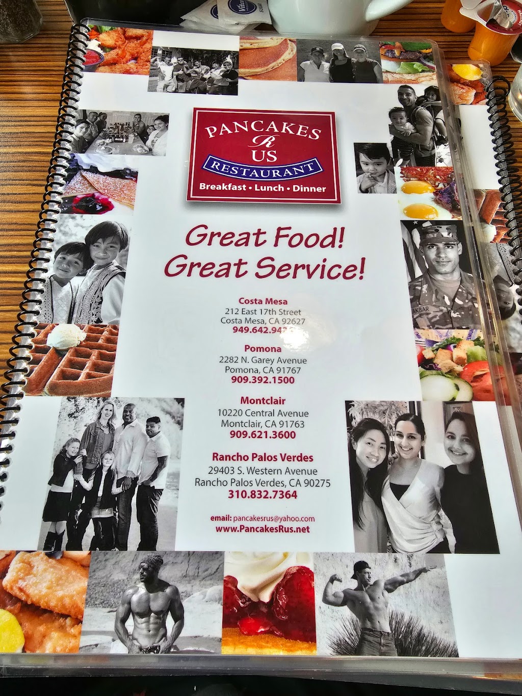 Pancakes R Us | restaurant | 29403 S Western Ave, Rancho Palos Verdes, CA 90275, USA | 3108327364 OR +1 310-832-7364