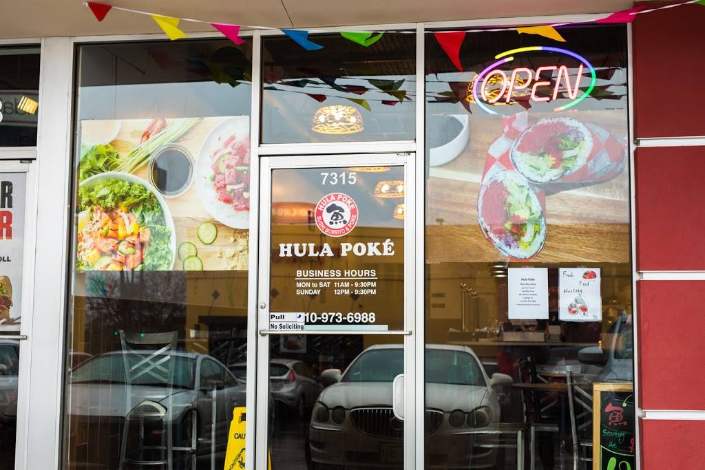 Hula Poke - San Pedro | restaurant | 7315 San Pedro Ave, San Antonio, TX 78216, USA | 2109736988 OR +1 210-973-6988