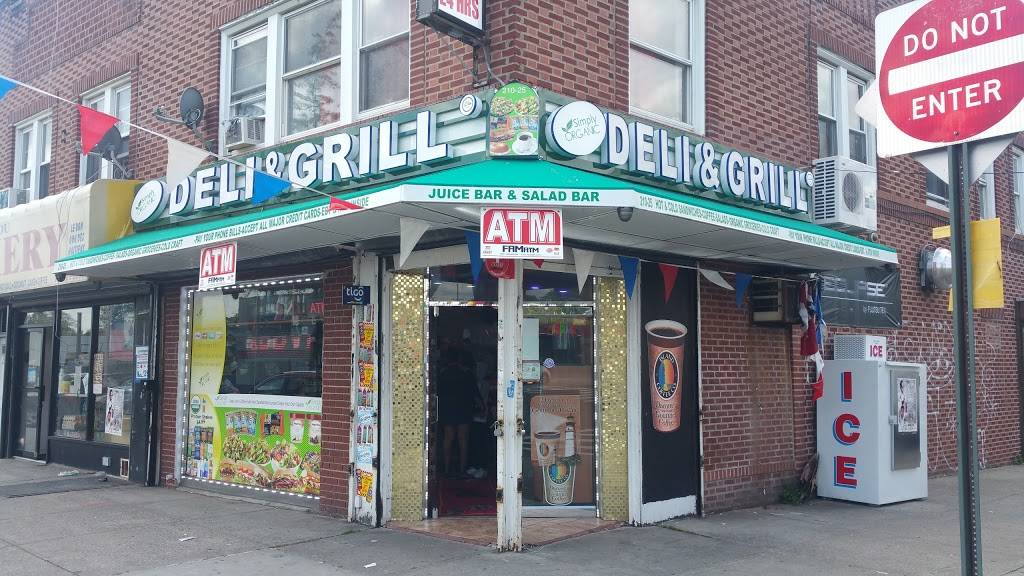 Simply Organic - Deli & Grill | restaurant | 210-25 Jamaica Ave, Queens Village, NY 11428, USA | 7186756395 OR +1 718-675-6395