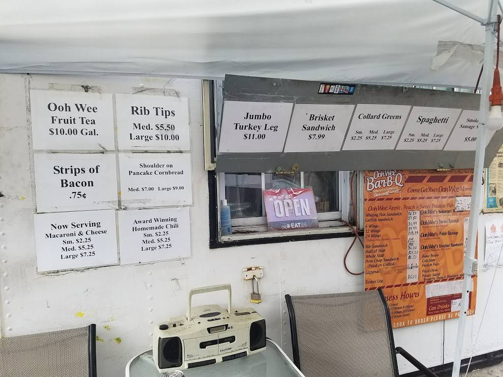 Ooh Wee Bar-B-Q | restaurant | 2008 Jefferson St, Nashville, TN 37208, USA | 6152007191 OR +1 615-200-7191