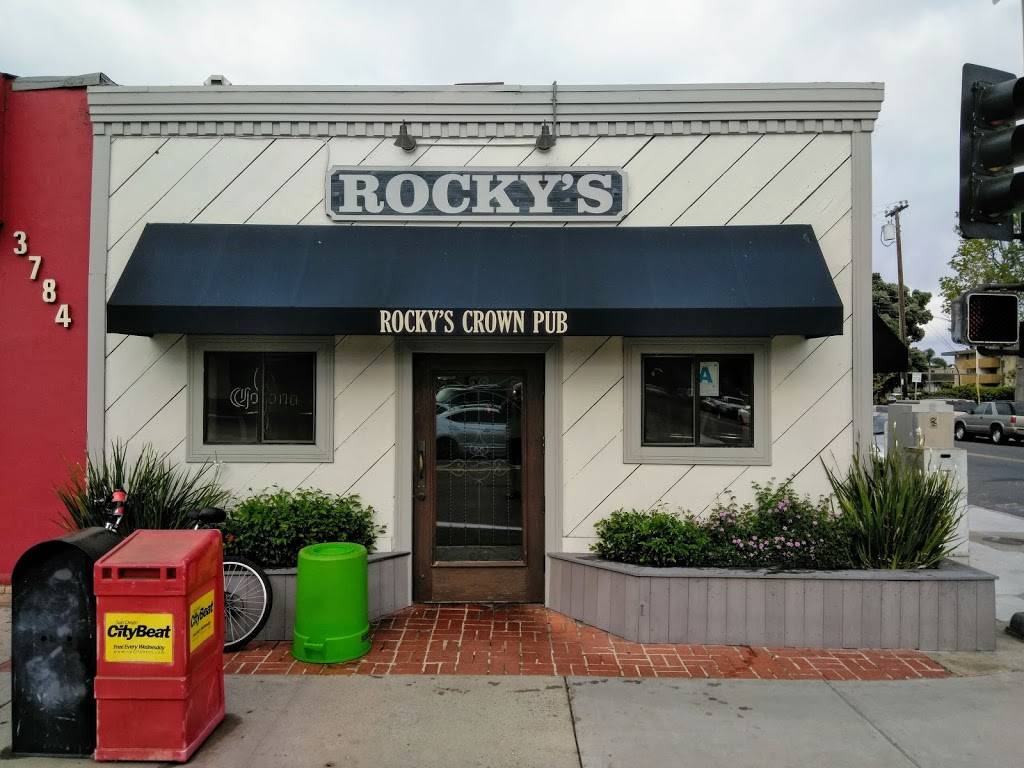 Rockys Crown Pub | restaurant | 3786 Ingraham St, San Diego, CA 92109, USA | 8582739140 OR +1 858-273-9140