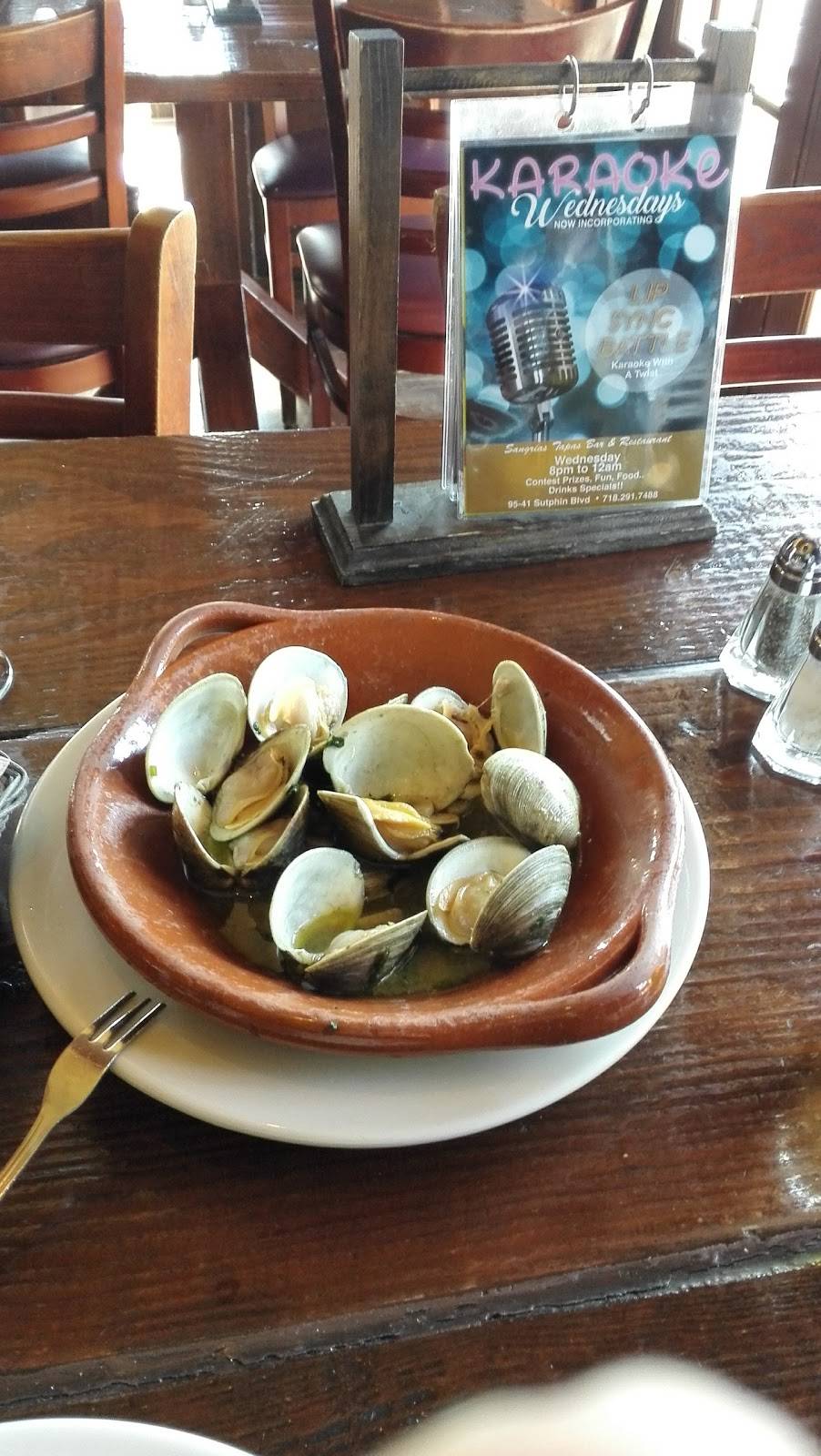 Sangria | restaurant | 95-41 Sutphin Blvd, Jamaica, NY 11435, USA | 7182917488 OR +1 718-291-7488