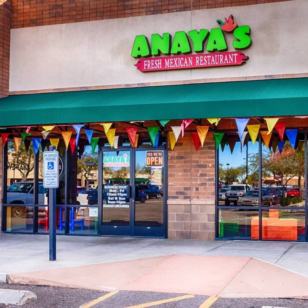 Anayas Restaurant | restaurant | 5830 W Thunderbird Rd, Glendale, AZ 85306, USA | 6025594377 OR +1 602-559-4377
