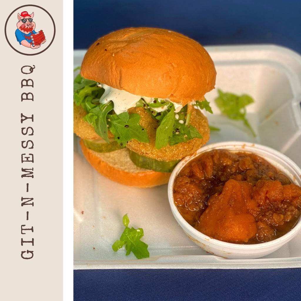 Git-N-Messy BBQ | restaurant | 4980 Hall Rd, Orlando, FL 32817, USA | 4077904249 OR +1 407-790-4249