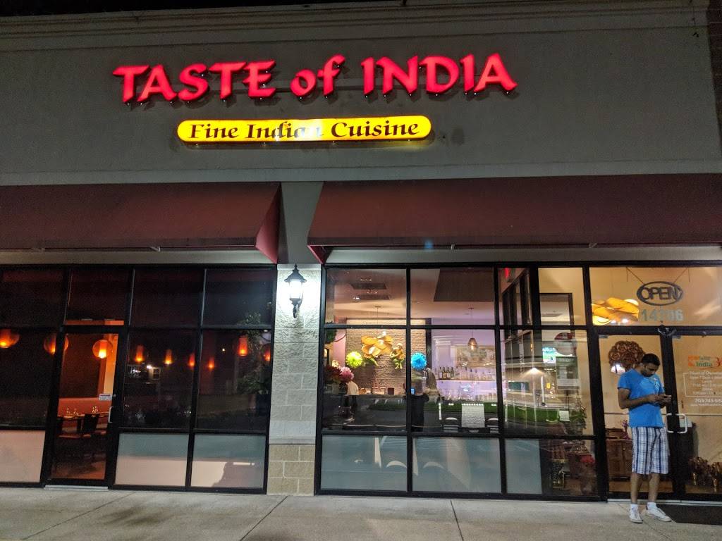 Taste Of India | restaurant | 14706 Lee Hwy, Gainesville, VA 20155, USA | 7037435169 OR +1 703-743-5169