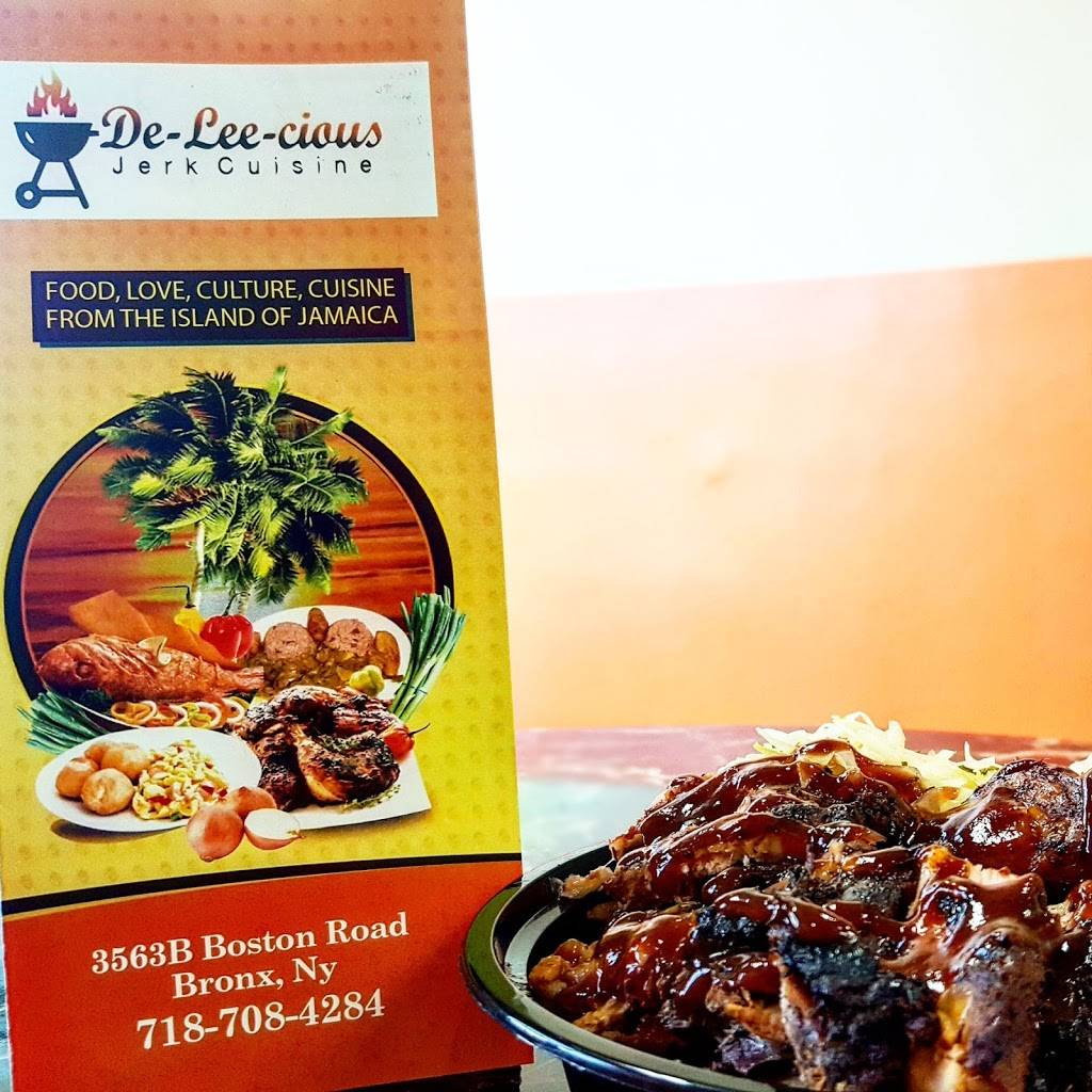 Deleecious Jerk Cuisine | restaurant | 3563B Boston Rd, Bronx, NY 10469, USA | 7187084284 OR +1 718-708-4284