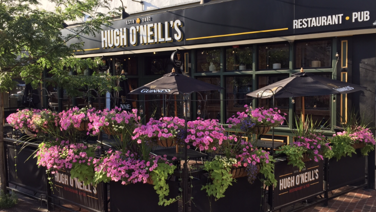 Hugh ONeills Restaurant & Pub | restaurant | 45 Pleasant St, Malden, MA 02148, USA | 7813389977 OR +1 781-338-9977