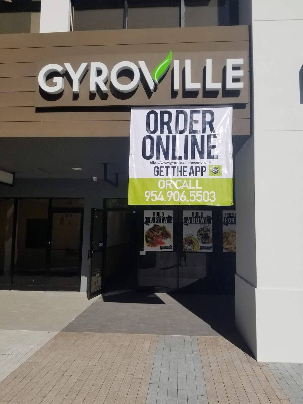 Gyroville | restaurant | 1750 N University Dr suite 110, Coral Springs, FL 33071, USA | 9549065503 OR +1 954-906-5503