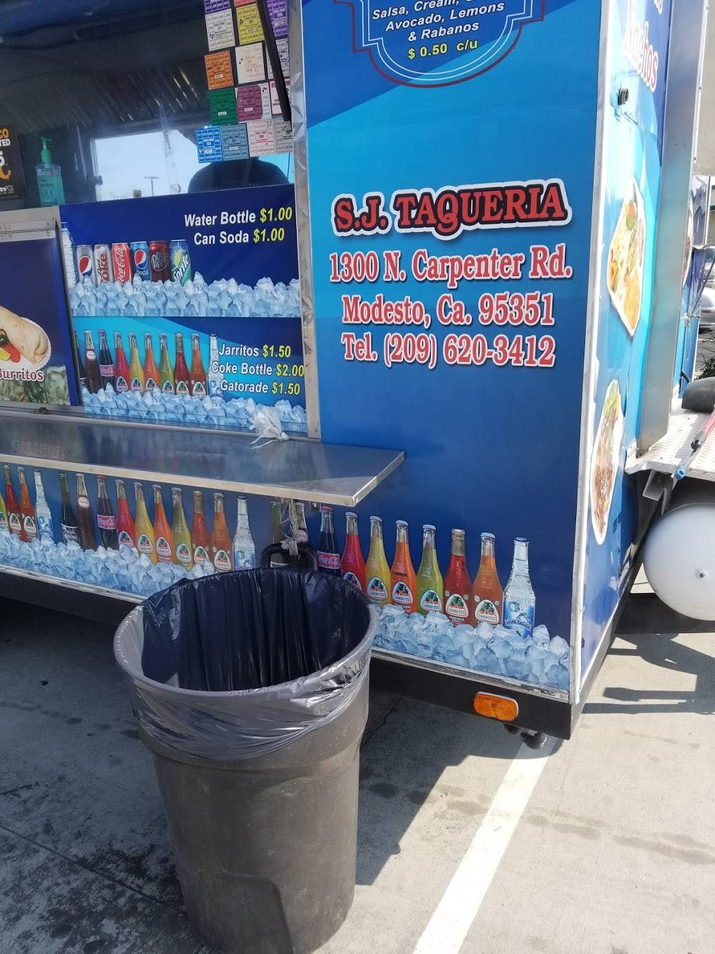 S.J. Taqueria | restaurant | 1300 N Carpenter Rd, Modesto, CA 95351, USA | 2096203412 OR +1 209-620-3412