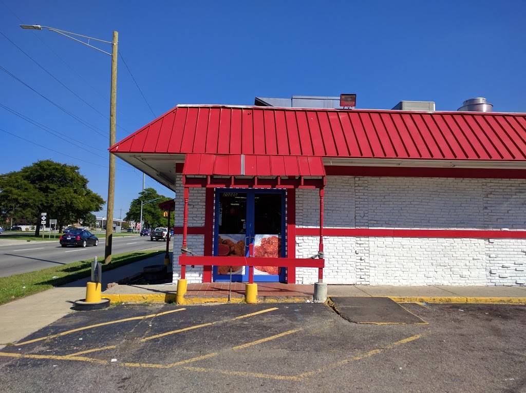 J J Fish & Chicken | restaurant | 20225 Eight Mile Rd, Detroit, MI 48219, USA | 3135339950 OR +1 313-533-9950