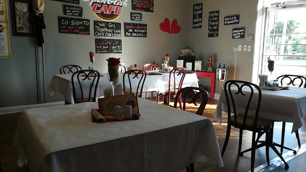 Spanglish Cafe | restaurant | 4105 Gunn Hwy, Tampa, FL 33618, USA | 8133684107 OR +1 813-368-4107