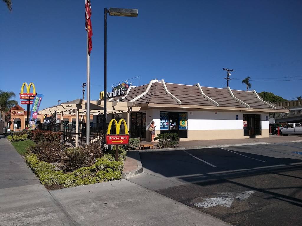McDonalds | cafe | 1414 University Ave, San Diego, CA 92103, USA | 6192988968 OR +1 619-298-8968
