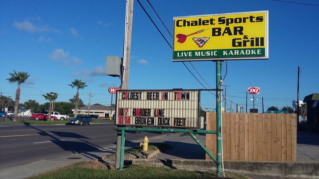 Chalet Sports Bar & Grill | restaurant | 2627 TX-361, Ingleside, TX 78362, USA | 3617763131 OR +1 361-776-3131