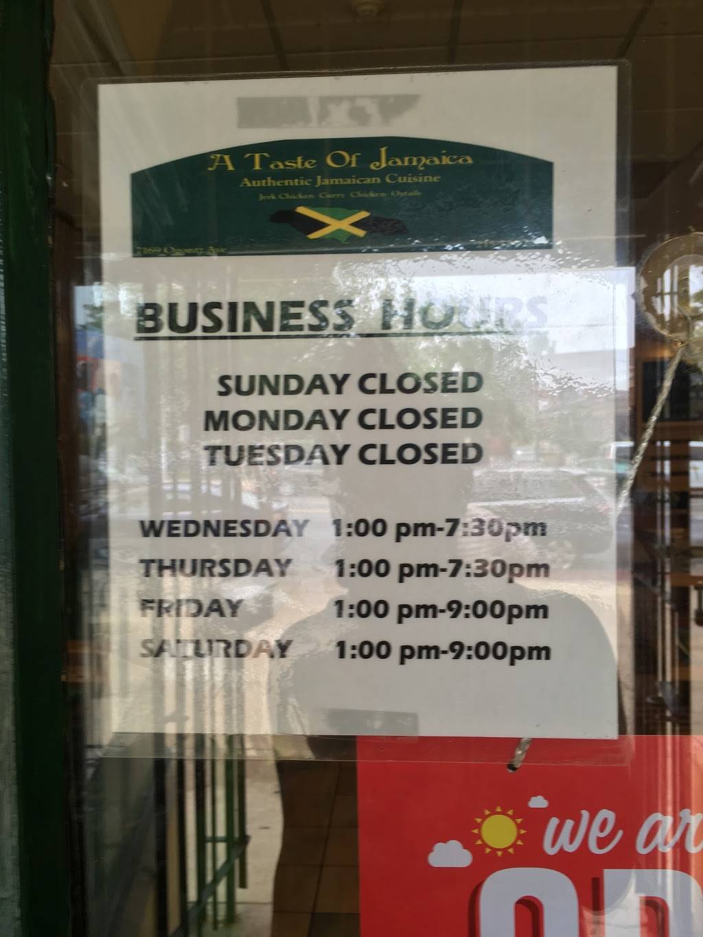 A Taste of Jamaica | restaurant | 7169 Ogontz Ave, Philadelphia, PA 19138, USA | 2152245000 OR +1 215-224-5000