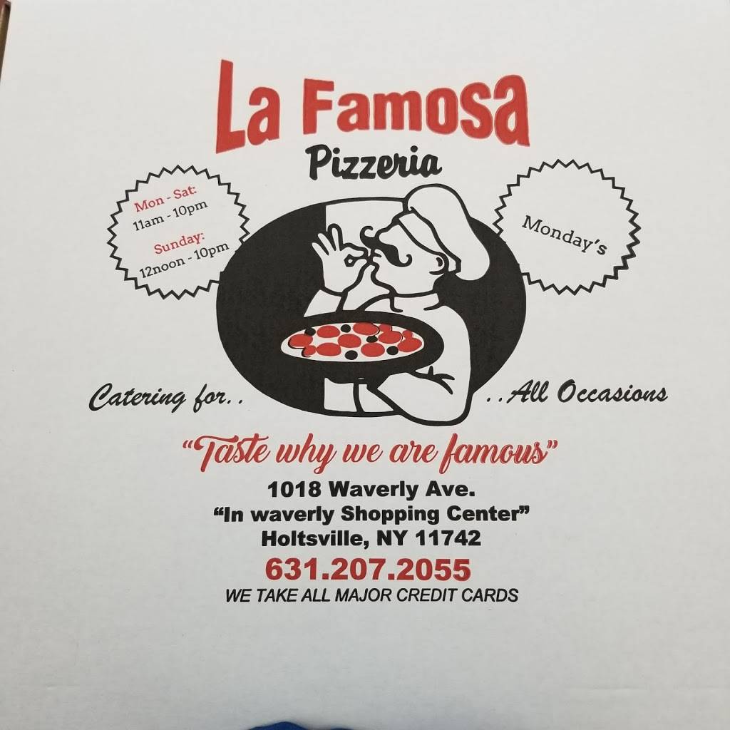 La Famosa | restaurant | 1018 Waverly Ave, Holtsville, NY 11742, USA | 6312072055 OR +1 631-207-2055