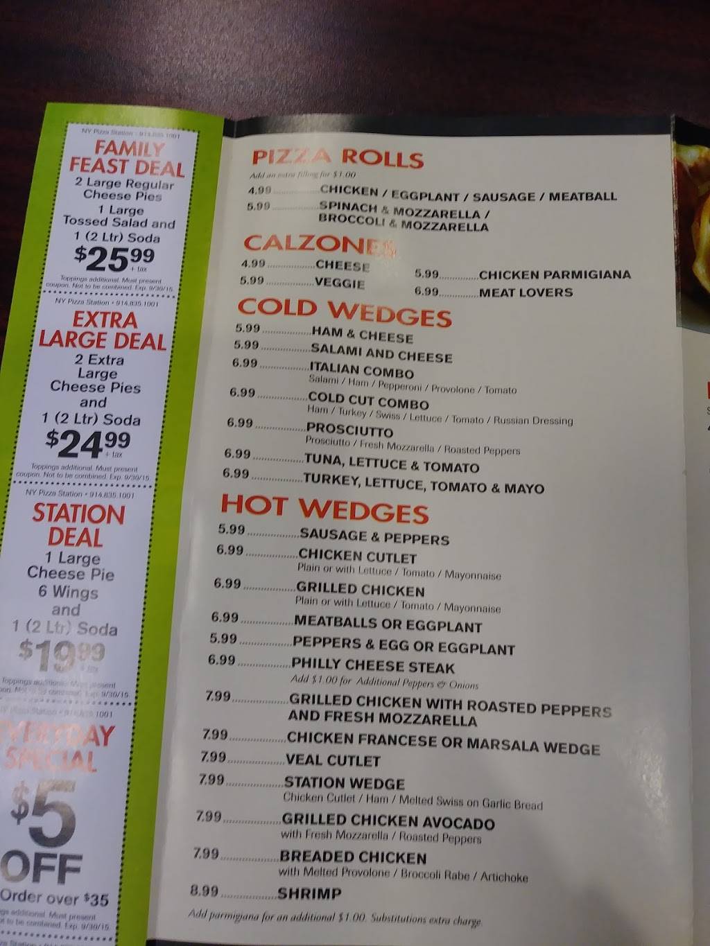 NY Pizza Station | restaurant | 370 Halstead Ave, Harrison, NY 10528, USA | 9148351001 OR +1 914-835-1001