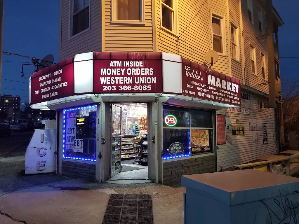 Eddies Market | meal takeaway | 2 Mill Hill Ave, Bridgeport, CT 06610, USA | 2033668085 OR +1 203-366-8085