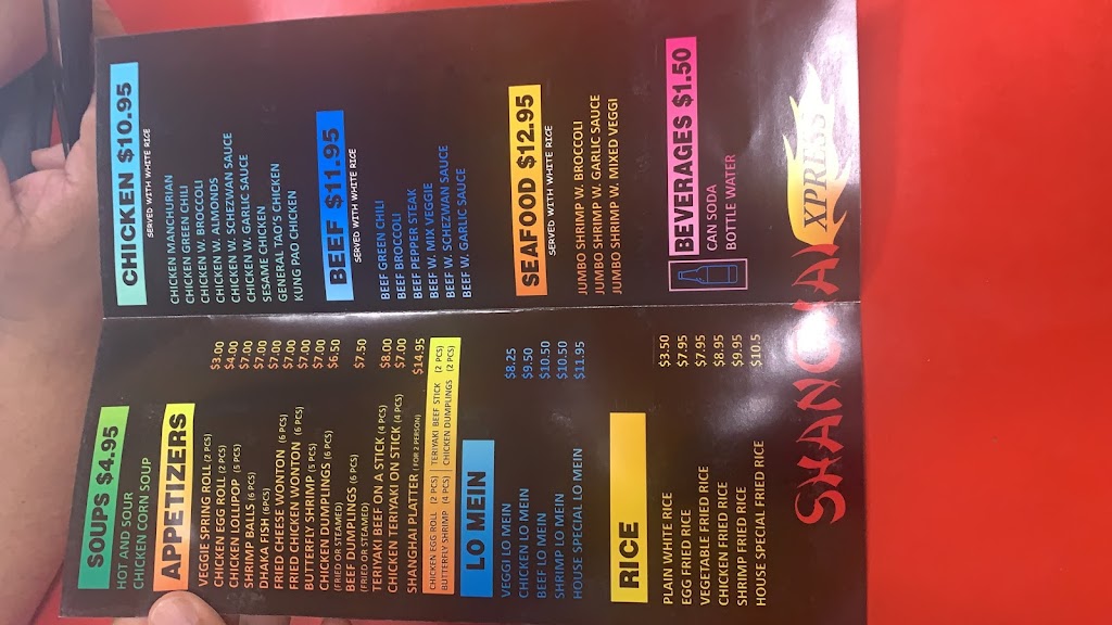 SHANGHAI XPRESS | restaurant | 495 S Broadway, Hicksville, NY 11801, USA | 5165957227 OR +1 516-595-7227