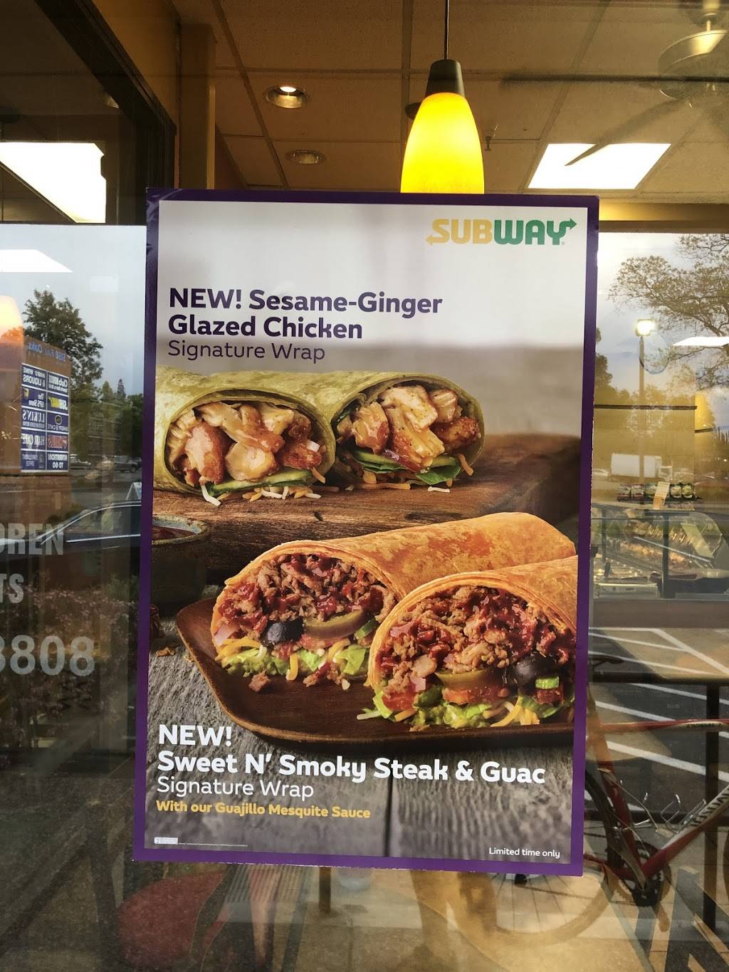 Subway | restaurant | 5150 Fair Oaks Blvd #103, Carmichael, CA 95608, USA | 9169727729 OR +1 916-972-7729