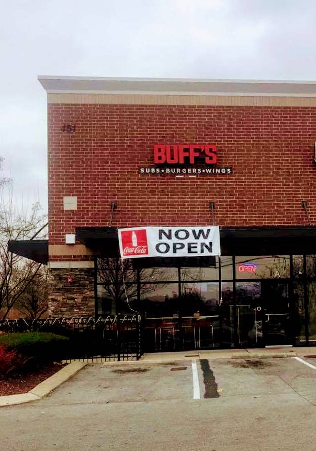 Buffs subs burgers wings | restaurant | 451 N Thompson Ln suite a, Murfreesboro, TN 37129, USA | 6155464444 OR +1 615-546-4444