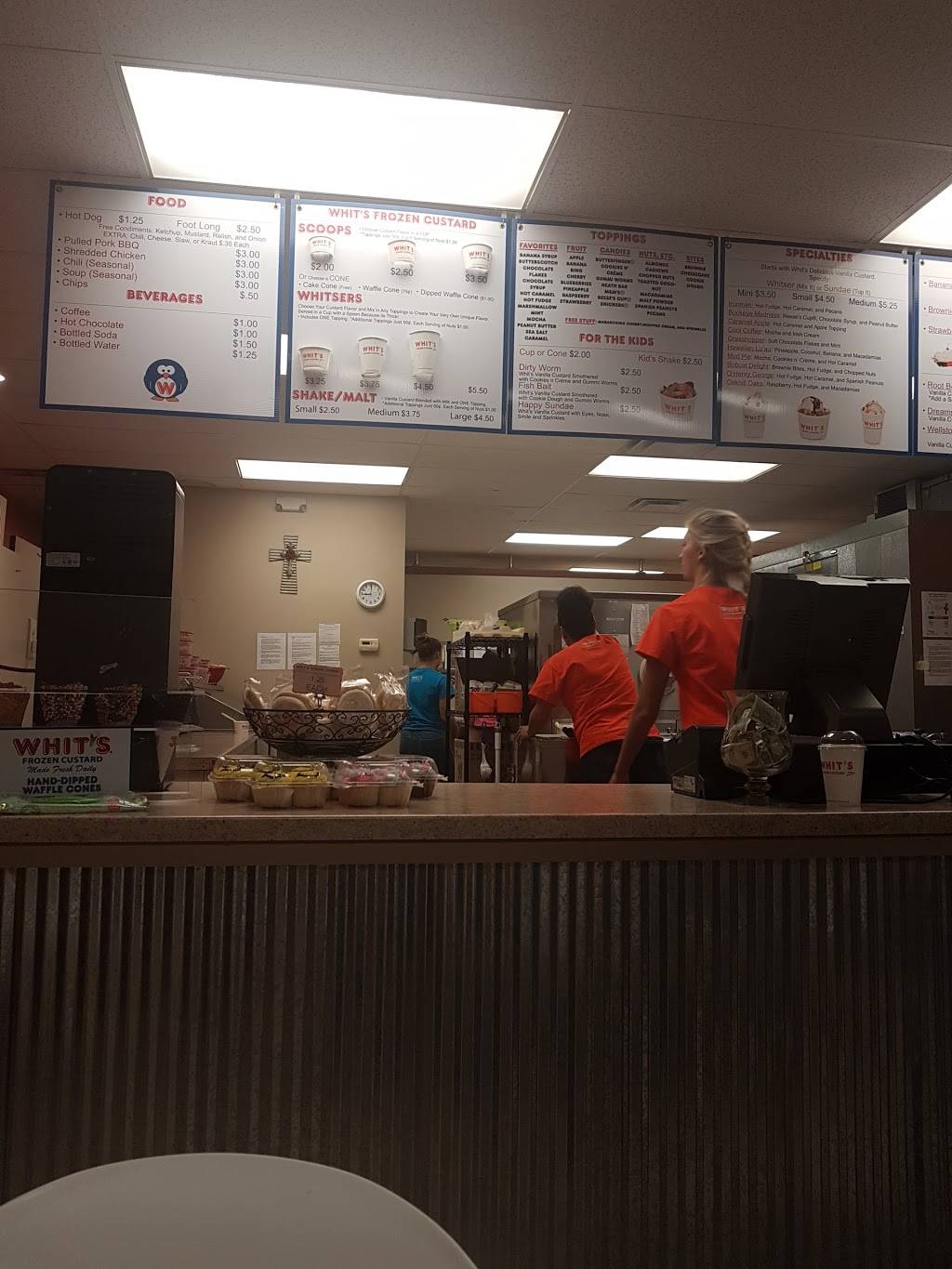 Whits Frozen Custard | restaurant | 402 E Huron St, Jackson, OH 45640, USA | 7405773340 OR +1 740-577-3340