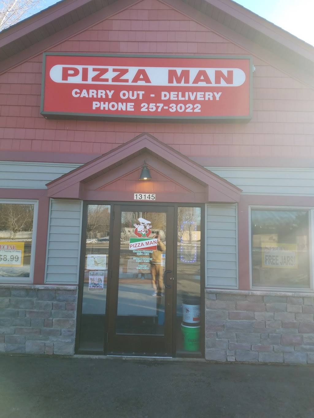 Pizza Man | meal delivery | 13145 St Croix Ave, Lindstrom, MN 55045, USA | 6512573022 OR +1 651-257-3022
