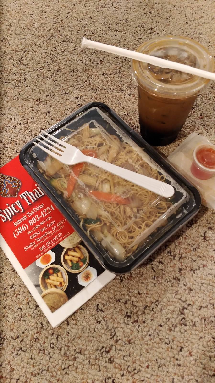 Spicy Thai | restaurant | 49664 Van Dyke Ave, Shelby Charter Twp, MI 48317, USA | 5868034224 OR +1 586-803-4224
