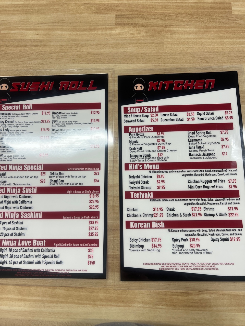 Red ninja Sushi & korean cuisine | restaurant | 14833 Lebanon Rd, Old Hickory, TN 37138, USA | 6152884072 OR +1 615-288-4072