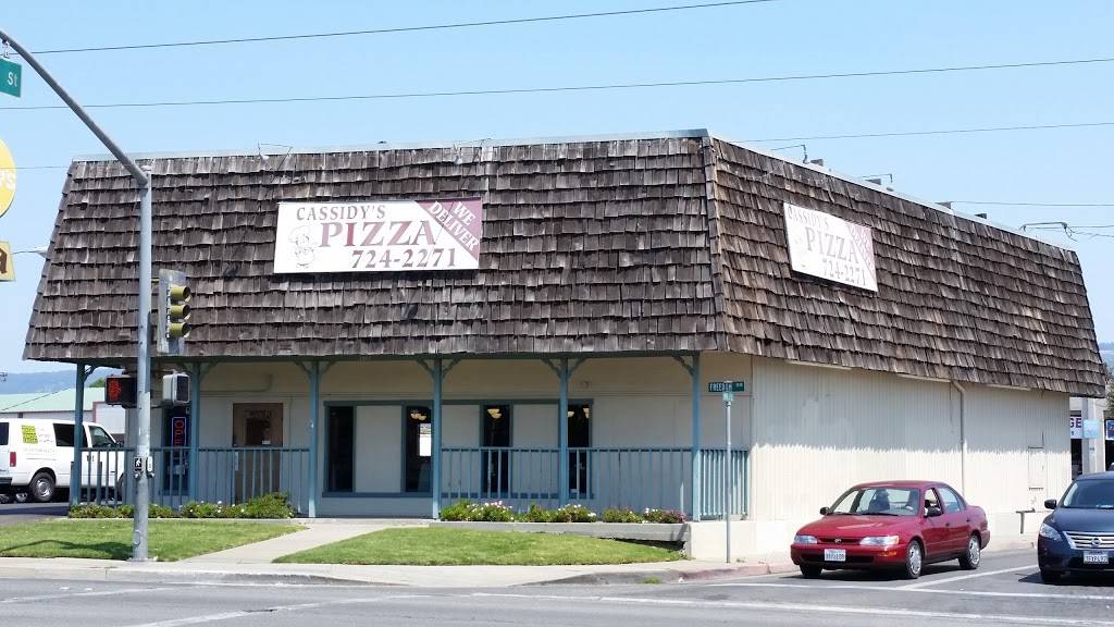 Cassidys Pizza | restaurant | 1400 Freedom Blvd, Watsonville, CA 95076, USA | 8317242271 OR +1 831-724-2271