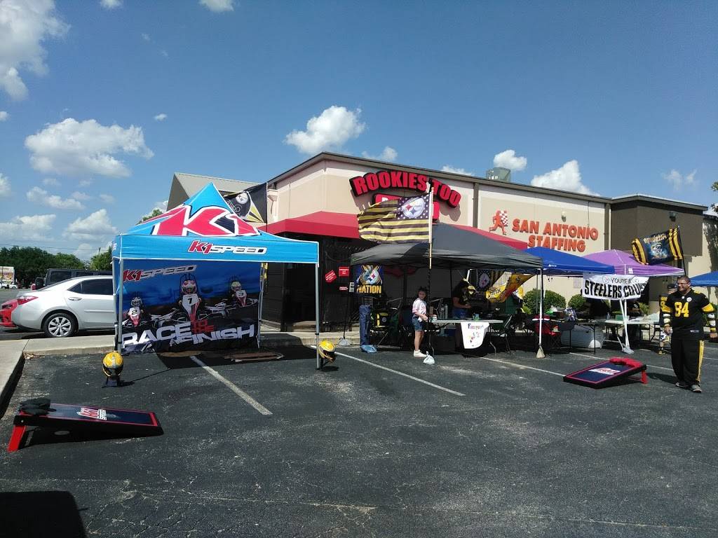 Rookies Too Sports Bar And Grill | restaurant | 9200 Broadway St, San Antonio, TX 78217, USA | 2103756615 OR +1 210-375-6615
